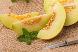 Ripe Honeydew melon